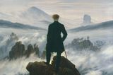 Caspar David Friedrich, Wanderer über dem Nebelmeer