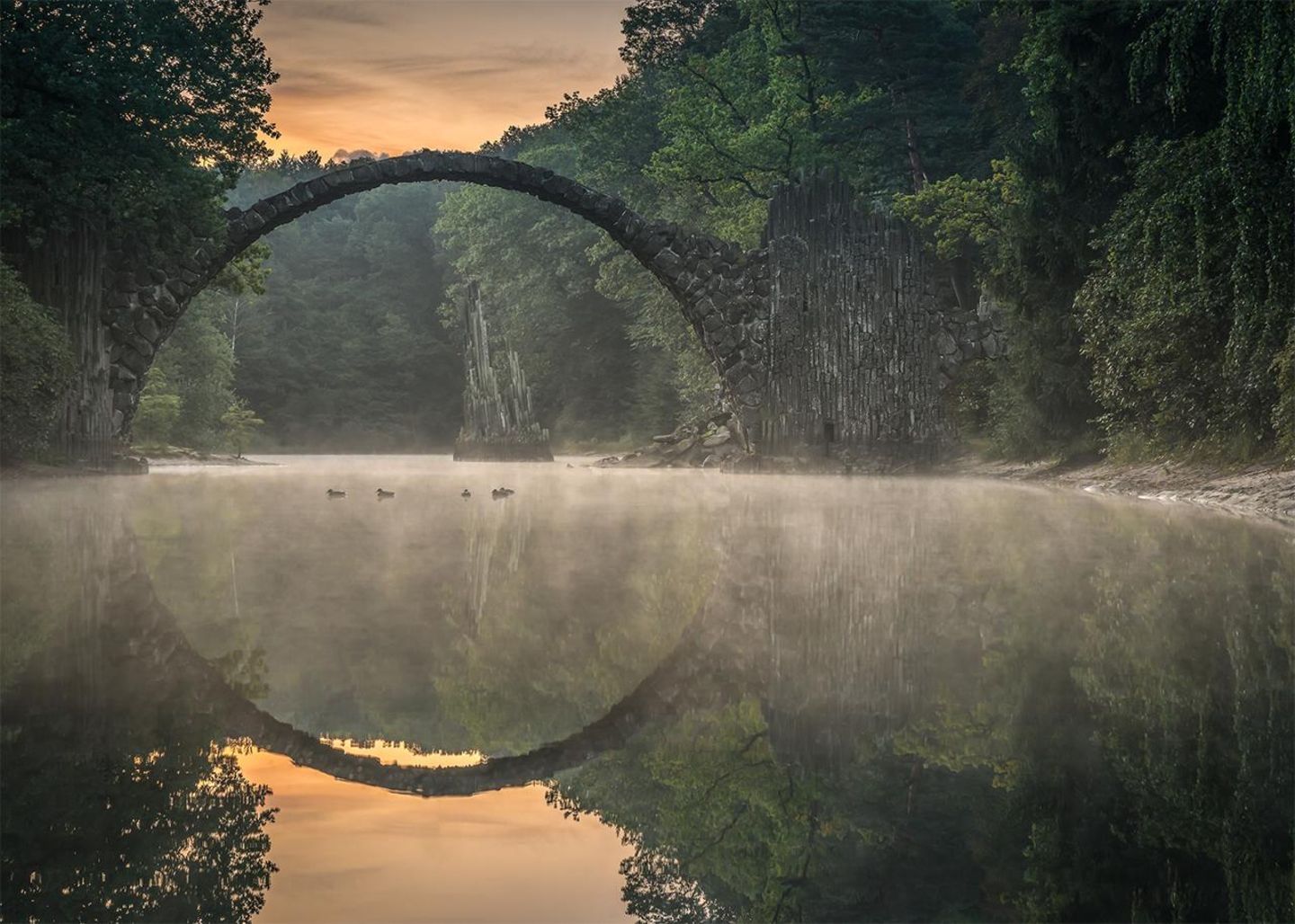 Rakotzbrücke, Kromlau Rakotzbrücke, Kromlau