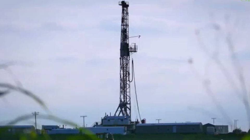 Fracking Bohrturm