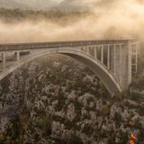 Brücke über die Verdonschlucht