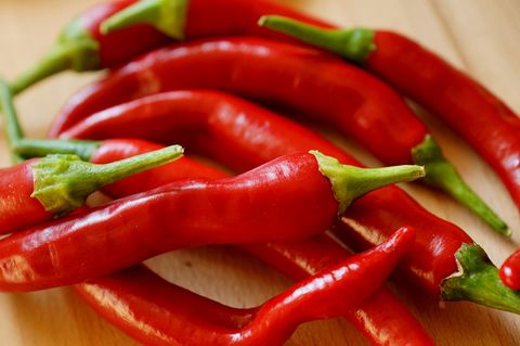 Rote Chilischoten