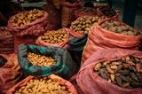 Kartoffeln auf einem Markt in Peru