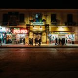 Straße am Abend in Peru
