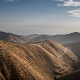 Karge Landschaft in Peru
