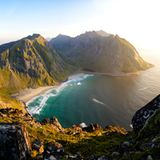 Moskenesøy im Archipel der Lofoten