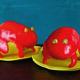 Frösche aus Paprika