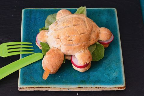 Brötchen Schildkröte
