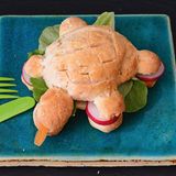 Brötchen Schildkröte