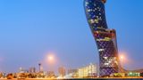 Abu Dhabi, Hyatt Capital Gate Hotel