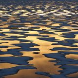 Schmelzwassertümpel in der Arktis