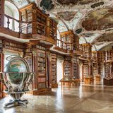 Klosterbibliothek, Sankt Gallen, Schweiz