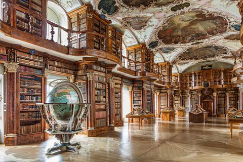 Klosterbibliothek, Sankt Gallen, Schweiz