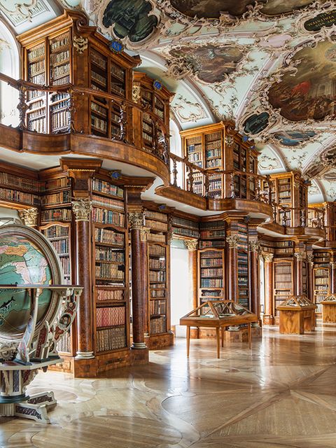 Klosterbibliothek, Sankt Gallen, Schweiz