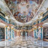Bibliothekssaal, Kloster Wiblingen, Ulm