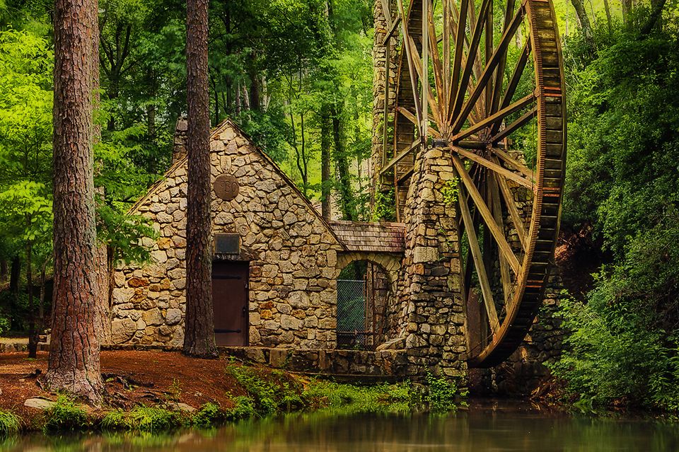 Mühle, Georgia, USA
