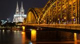 Kölner Dom mit Hohenzollernbrücke