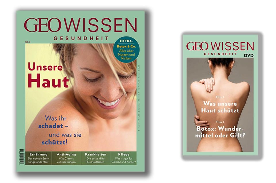 GEO Wissen Gesundheit "Unsere Haut" mit DVD GEO Wissen Gesundheit "Unsere Haut" mit DVD