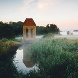 Nebel am Fluss in Eckernförde