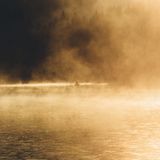 Paddler auf dem Geroldsee