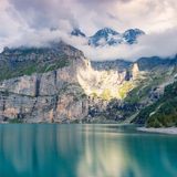 Oeschinensee im Berner Oberland