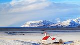Winterlandschaft, Island