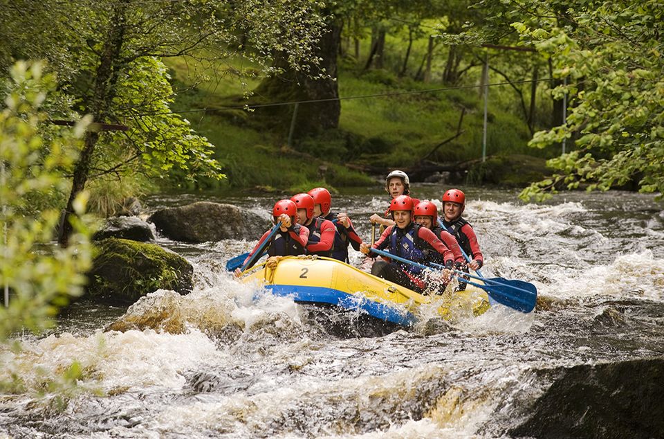 Rafting, Bala, Wales Rafting, Bala, Wales