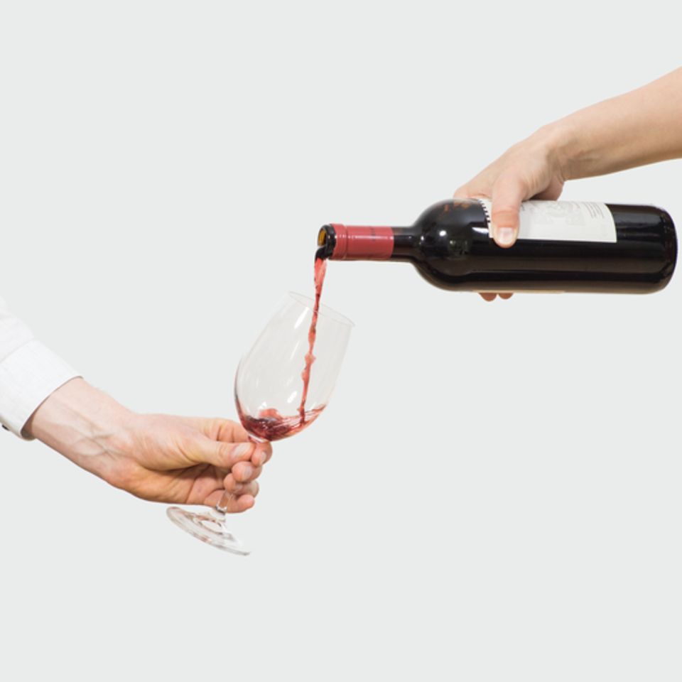 Rotwein, Alkohol