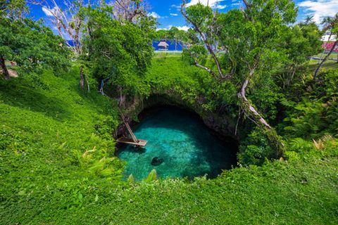 Samoa, To Sua Ocean Trench
