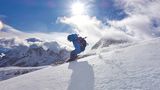 Skifahren auf der Zugspitze
