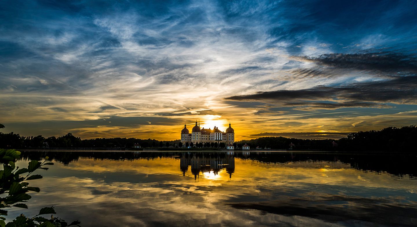 Schloss Moritzburg in Sachsen Schloss Moritzburg in Sachsen