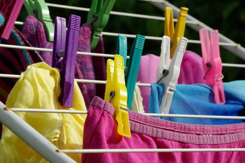 Bunte Wäsche