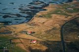 Anflug auf Island
