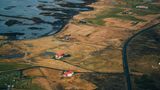 Anflug auf Island
