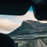 Autofahrt auf Island