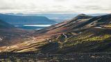 Serpentinen auf Island