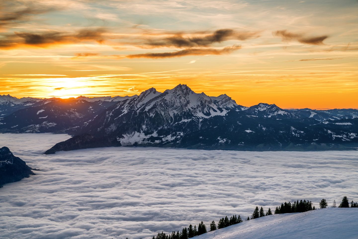 Rigi, Rotstock, Schweiz