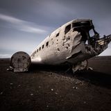 Sólheimasandur Flugzeugwrack, Island