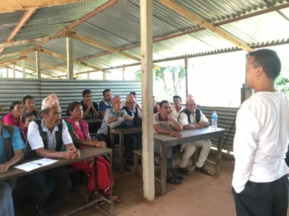Einführungskurs in die Thematik durch Raju Shrestha Einführungskurs in die Thematik durch Raju Shrestha