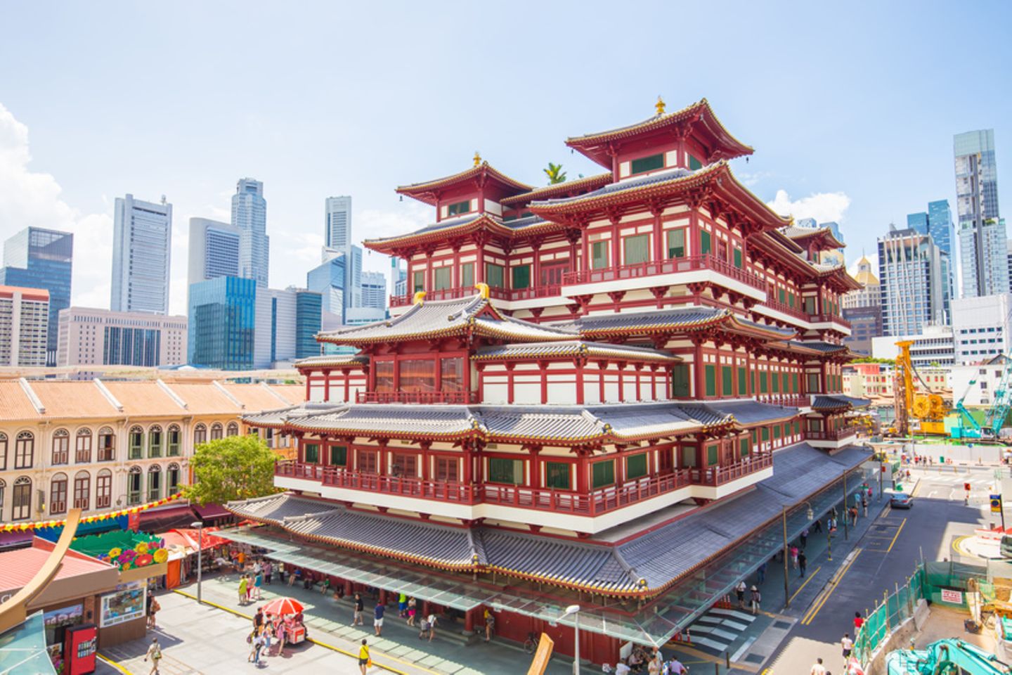 Buddha Tooth Relic Tempel, Singapur
