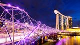 Helix-Brücke, Singapur