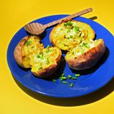 Backkartoffeln mit Käse