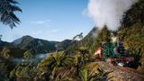 Eine Fahrt mit der West Coast Wilderness Railway