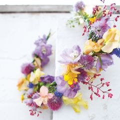 Blumenkranz fürs Haar