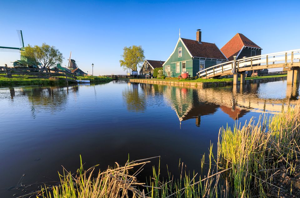 Pintoo Puzzle – Zaanse Schans Niederlande, 1000 Teile, Kunststoff, Wasserabweisend