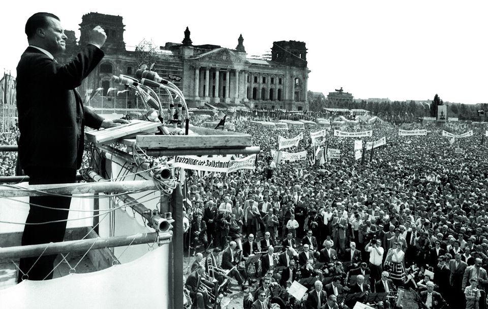 Willy Brandt in Berlin Willy Brandt in Berlin