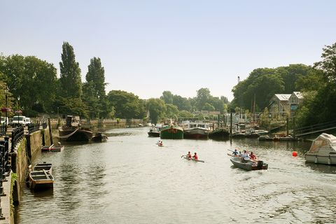 Eel Pie island, Twickenham, London