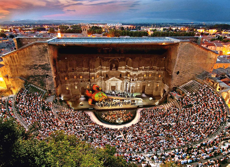 Orange, Frankreich, Freilufttheater Orange, Frankreich, Freilufttheater