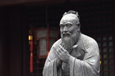 Konfuzius Statue