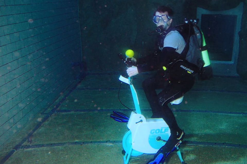 Die Beni Challenge unter Wasser