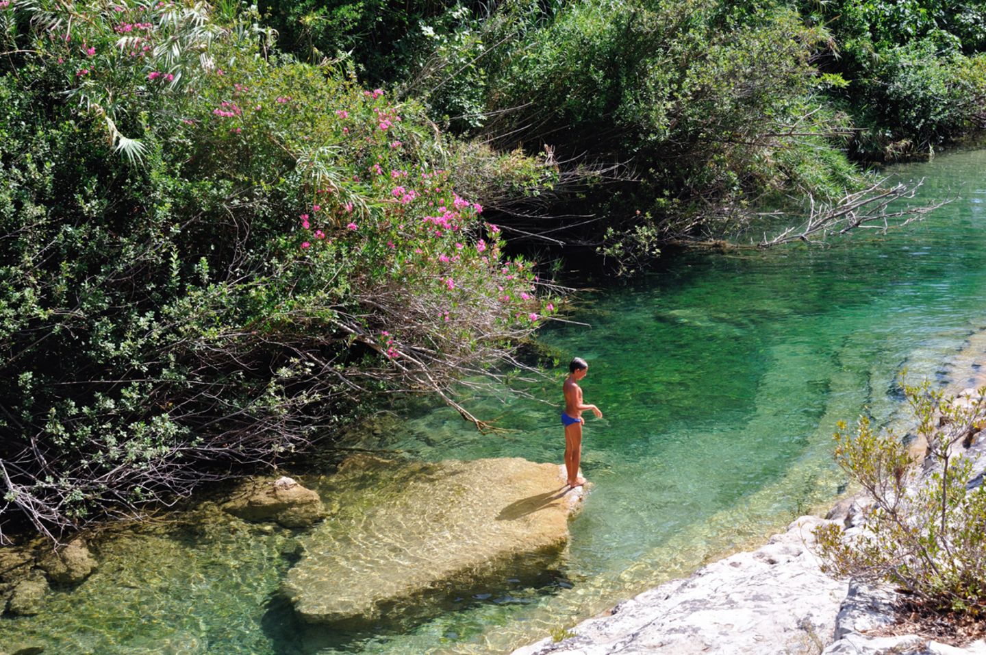 Cavagrande del Cassibile, Italien